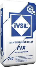 Ивсил Фикс/Ivsil Fix (Плиточный клей)(25 кг)