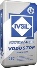 Обмазочная гидроизоляция Водостоп, производитель Ивсил, упаковка 20 кг