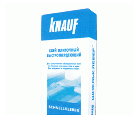 Клей плиточный быстротвердеющий (25 кг, 36 мешков/поддон) Шнельклебер Knauf