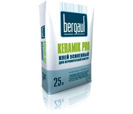 Клей усиленный для керамической плитки, теплого пола Bergauf Keramik Pro