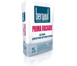 Легкая цементная штукатурка Bergauf Prima Facade
