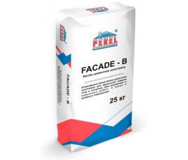 Белая цементная шпатлевка FACADE - B Perel