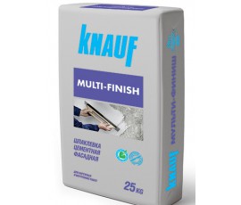 Шпаклевка цементная фасадная (25 кг) Мульти-Финиш Knauf