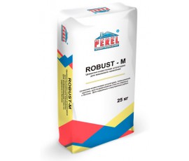 Цементно-известковая штукатурка для машинного нанесения ROBUST - M Perel