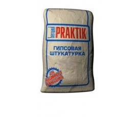Машинная штукатурка гипсовая белая