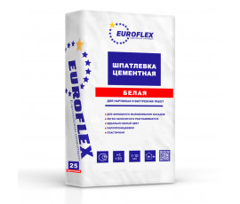 Шпатлевка белая цементная