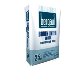 Наливной пол быстротвердеющий для ручного и машинного нанесения Bergauf Boden Inter Gross