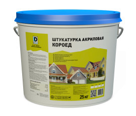 Декоративная штукатурка акриловая De Luxe Короед