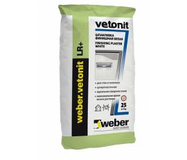 Вебер-Ветонит ЛР+/Vetonit LR + Шпатлевка полимерная (25 кг)