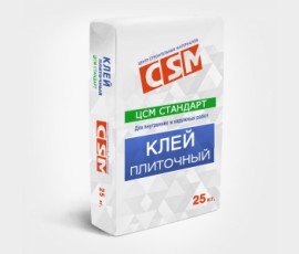 Плиточный клей ЦСМ Стандарт